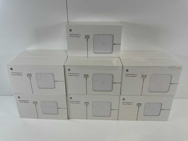 Apple (magsafe 2) 60w/45w power adapters (new) (13x) - afbeelding 5 van  12
