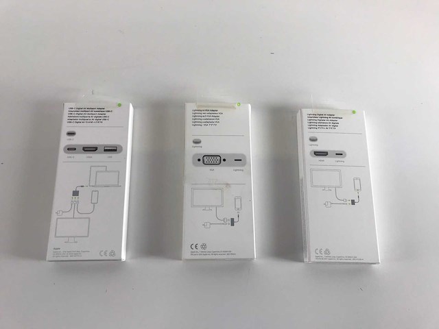 Apple mix adapters (new) - check description (54x) - afbeelding 3 van  6