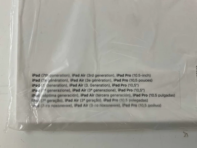 Apple (mvq22zm/a) ipad charcoal gray smart covers (new) (13x) - afbeelding 5 van  5