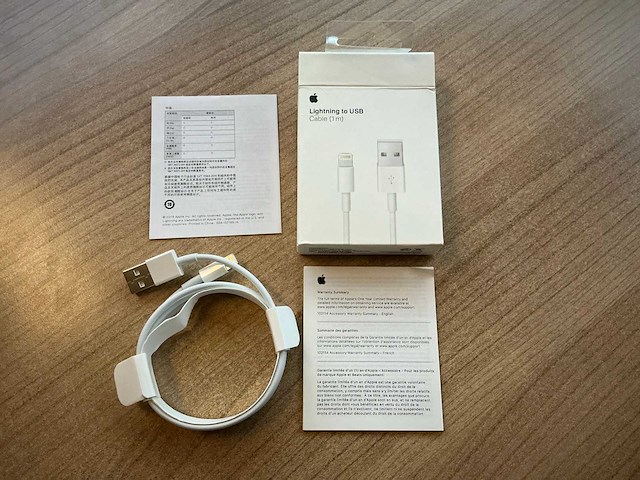 Apple oplaadkabel - afbeelding 1 van  6