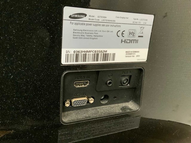 Apple, samsung, dell, peaq monitor (5x) - afbeelding 2 van  16