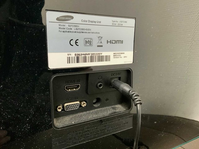 Apple, samsung, dell, peaq monitor (5x) - afbeelding 5 van  16