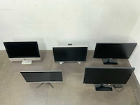 Apple, samsung, dell, peaq monitor (5x) - afbeelding 1 van  16
