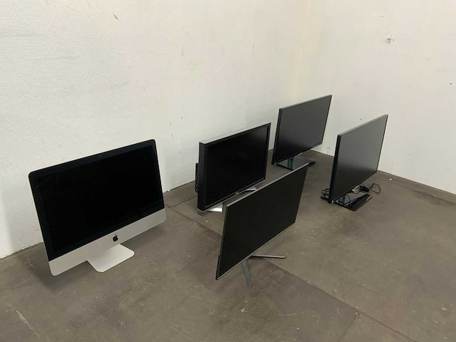 Apple, samsung, dell, peaq monitor (5x) - afbeelding 9 van  16
