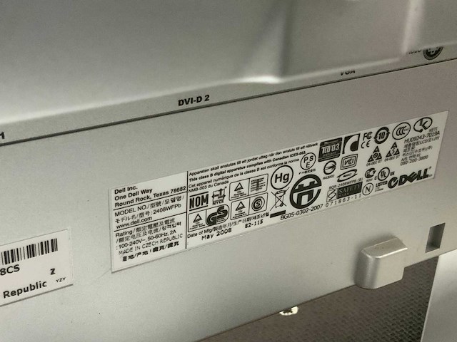 Apple, samsung, dell, peaq monitor (5x) - afbeelding 14 van  16