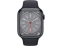 Apple series 8 midnight aluminium case midnight sport band 45mm smartwatch - afbeelding 8 van  8