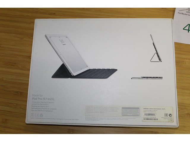 Apple smart keyboard voor ipad pro 9,7 inch - afbeelding 2 van  3