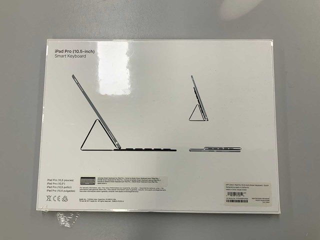 Apple smart qwerty nl keyboard voor ipad pro 10.5-inch - afbeelding 2 van  2