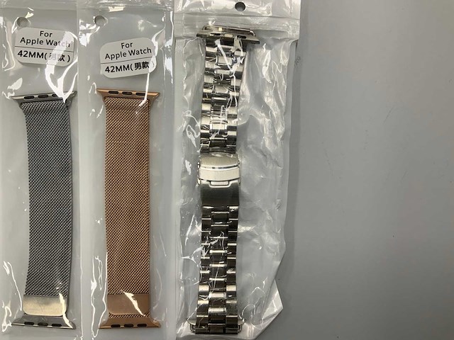 Apple watch armbandjes goud, zilver & bronze (4x) - afbeelding 3 van  3