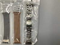 Apple watch armbandjes goud, zilver & bronze (4x) - afbeelding 3 van  3