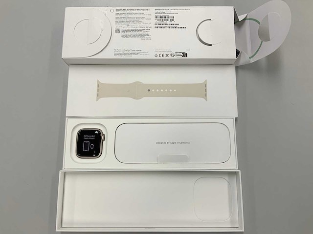 Apple watch se 3 40mm starlight aluminium cellular - afbeelding 1 van  5