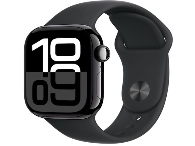 Apple watch series 10 wifi 42mm zwarte aluminium case - afbeelding 1 van  2