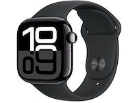 Apple watch series 10 wifi 42mm zwarte aluminium case - afbeelding 1 van  2