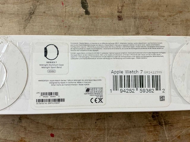 Apple watch series 7 45mm smart watch - afbeelding 6 van  6