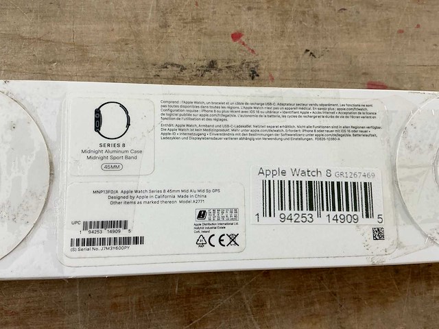 Apple watch series 8 45mm smart watch - afbeelding 6 van  6
