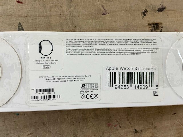 Apple watch series 8 45mm smart watch - afbeelding 4 van  4