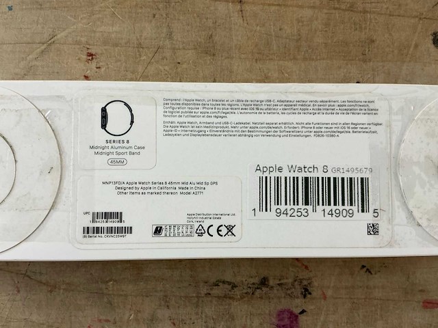 Apple watch series 8 45mm smart watch - afbeelding 6 van  6