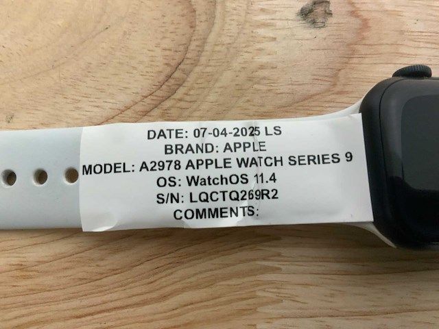 Apple watch series 9 |a2978 smartwatch - afbeelding 3 van  6