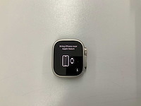 Apple watch ultra 3 49mm natural titanium - afbeelding 2 van  4