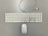 Apple wired magic azerty(frans) keyboard with numeric keypad + magic mouse