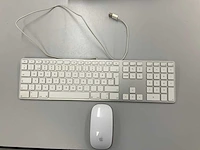 Apple wired magic qwerty(fins) keyboard with numeric keypad + magic mouse