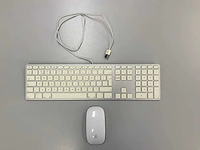 Apple wired magic qwerty(nederlands) keyboard with numeric keypad + magic mouse
