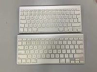 Apple wireless magic a1314 qwerty keyboard (2x) - afbeelding 1 van  3