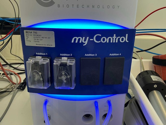 Applikon - my-control - kleinschalige bioreactor - 2017 - afbeelding 4 van  10
