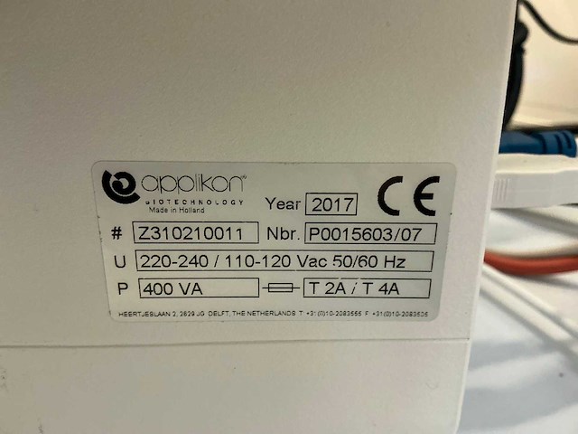 Applikon - my-control - kleinschalige bioreactor - 2017 - afbeelding 10 van  10