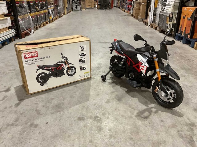 Aprilia - dorsoduro 900 - elektrische kindermotor - afbeelding 3 van  7