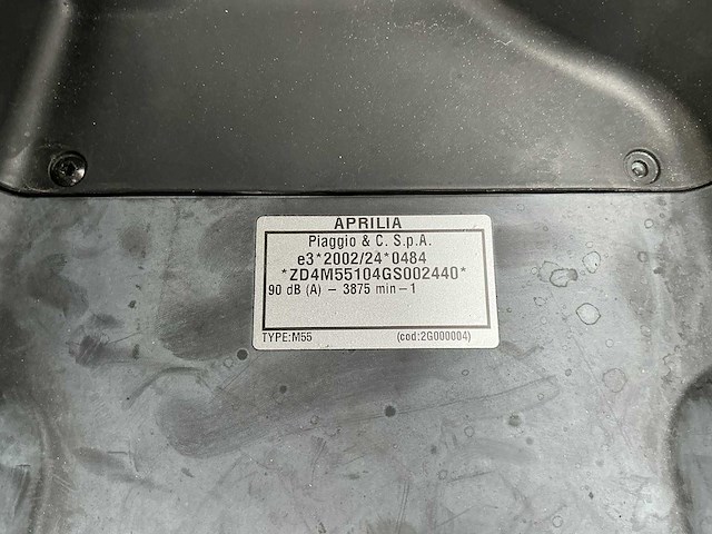 Aprilia - srv 850 - motorcycle - afbeelding 1 van  10