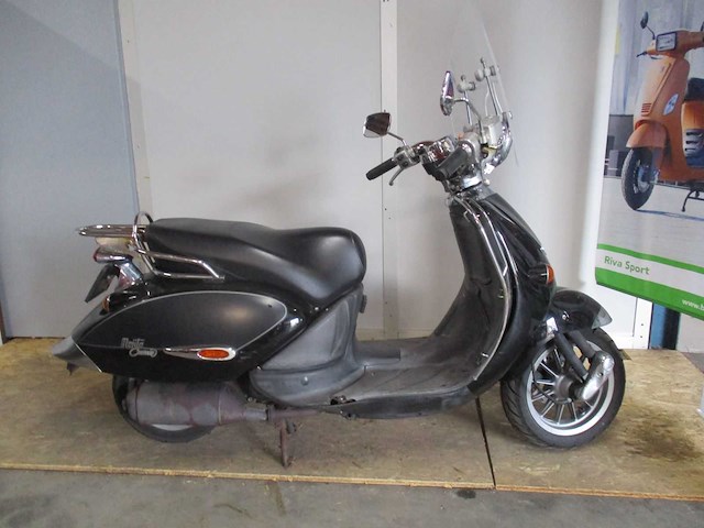 Aprilia 2 takt! - snorscooter - mojito custom ac - scooter - afbeelding 6 van  10