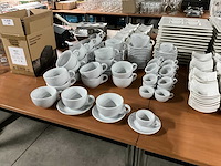 Aps espresso- en cappuccinokoppen met schotels - afbeelding 1 van  5