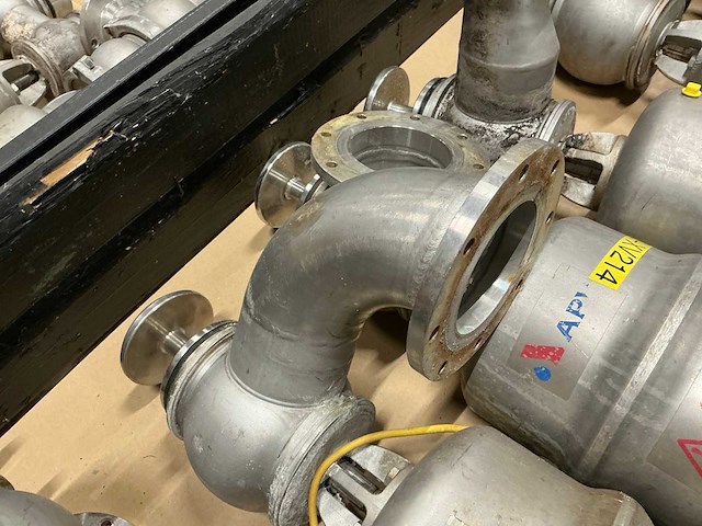 Apv en spx sw43-80fs-cu31 pneumatische afsluiter (6x) - afbeelding 5 van  9