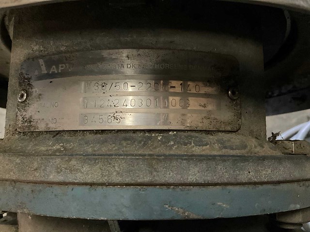 Apv rosista w30/50-220n-140 centrifugaalpomp - afbeelding 4 van  5