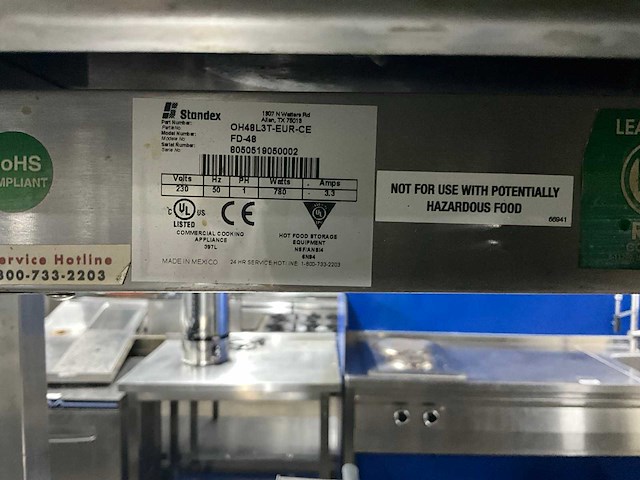 Apw fd-48 rvs etagère met warmtebrug - afbeelding 7 van  7