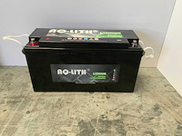 Aq-lith - life p04 battery camper - 12,8v 200 ah - accu