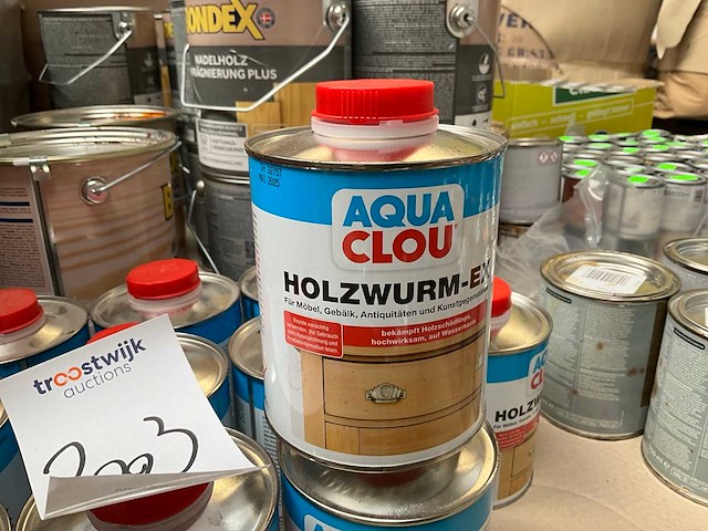 Aqua clou holzwurm-ex houtworm beschermer (12x) - afbeelding 2 van  5