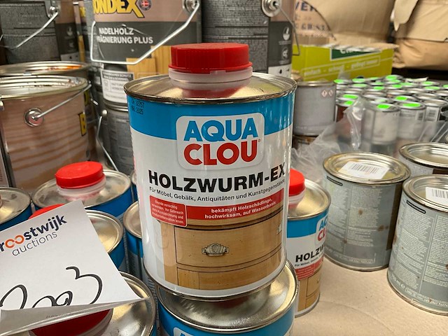 Aqua clou holzwurm-ex houtworm beschermer (12x) - afbeelding 4 van  5