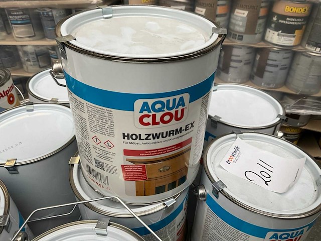 Aqua clou holzwurm-ex houtworm beschermer (23x) - afbeelding 3 van  4