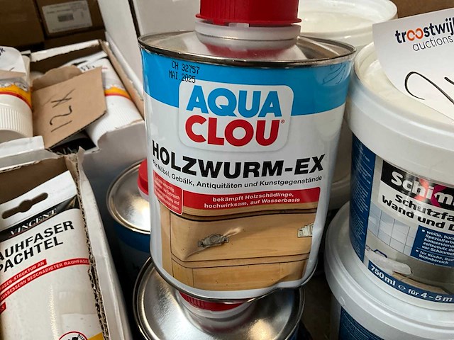Aqua clou holzwurm-ex houtworm beschermer (5x) - afbeelding 2 van  4