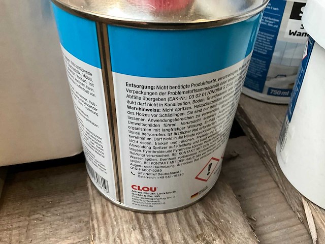 Aqua clou holzwurm-ex houtworm beschermer (5x) - afbeelding 4 van  4