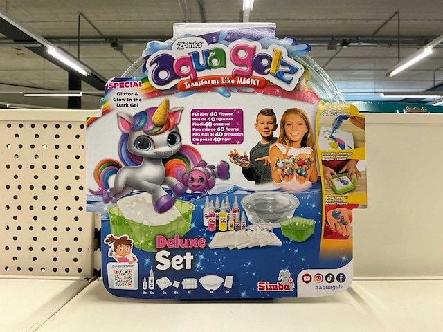 Aqua gelz deluxe set kleurgel (6x) - afbeelding 3 van  4