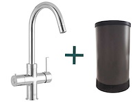 Aqua hot+ 3-in-1 kokenwaterkraan met 5 liter boiler