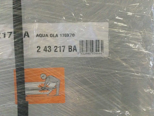 Aqua ola - bubbelbad 170x70 cm rechthoek. - afbeelding 5 van  6