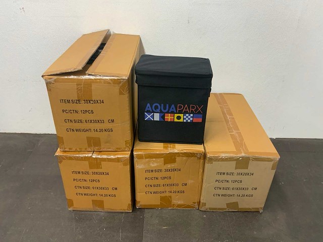 Aqua parx vouwbaar koelbox (48x) - afbeelding 1 van  5