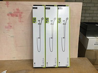 Aqua su - libosa - douchestangset met handdouche en slang. (3x) - afbeelding 2 van  6