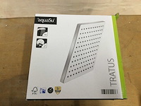 Aqua su/aloni - tratus - stortdouchekop vierkant en rond (5x) - afbeelding 1 van  6