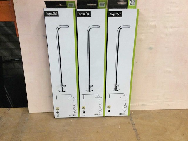 Aqua suu - soma - stortdouche arm 50 cm lang. (3x) - afbeelding 1 van  6