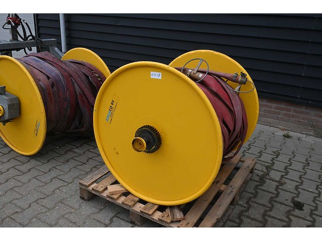 Aquaco bv hydraulische beregeningslang oprol haspel met wisselhaspel - afbeelding 9 van  11